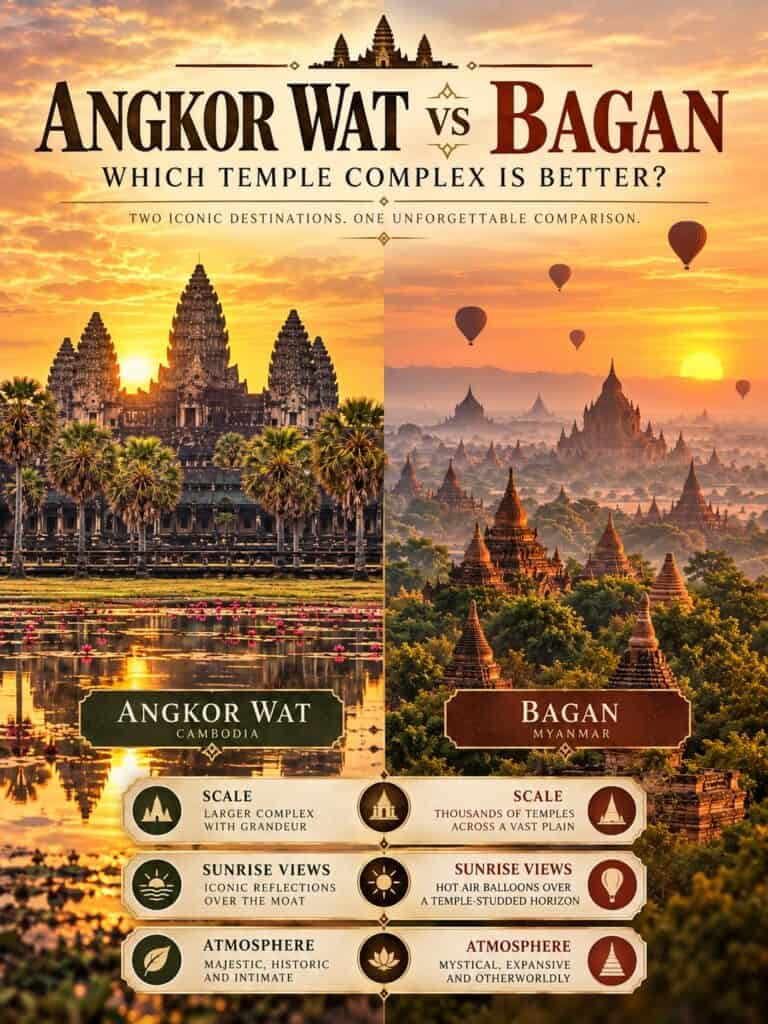 Angkor Wat vs Bagan