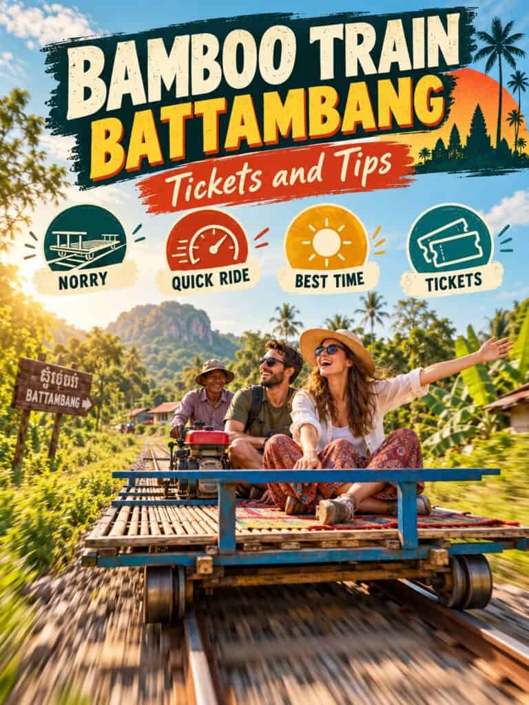 Bamboo Train Norry Battambang