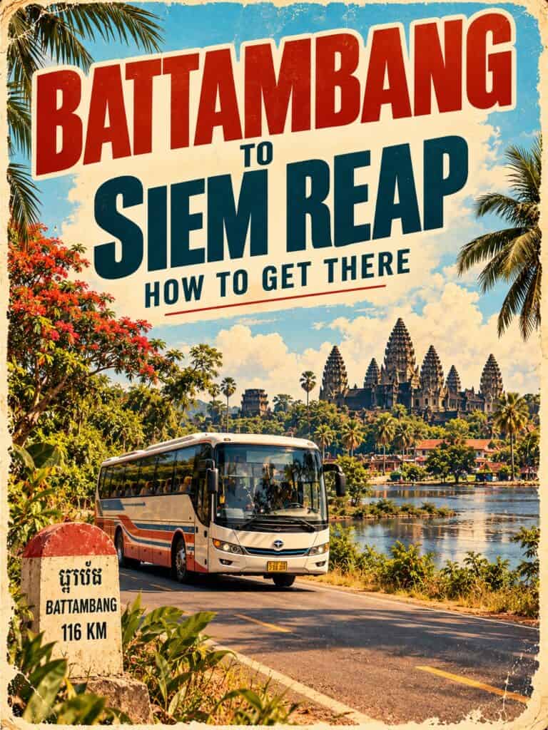 Battambang to Siem Reap How to Get There