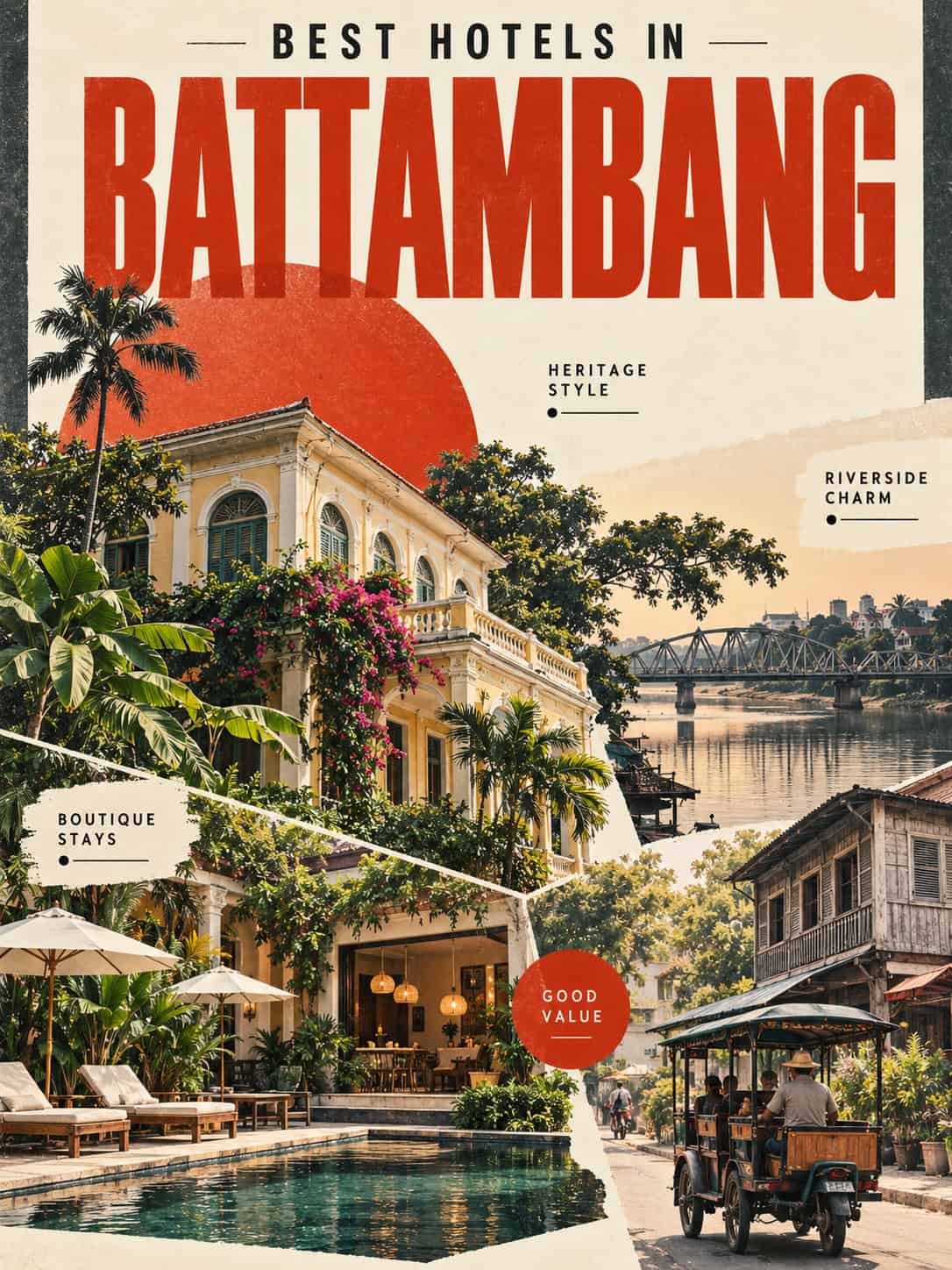 Best Battambang hotels, from boutique properties to budget guesthouses