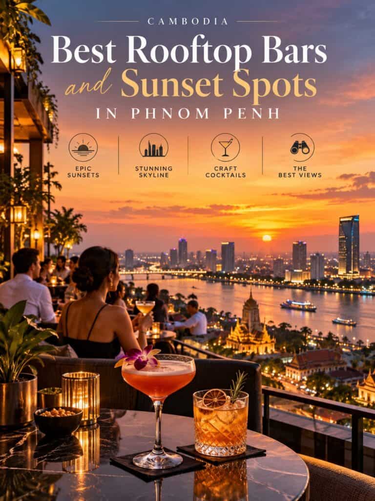 Best Rooftop Bars and Sunset Spots in Phnom Penh