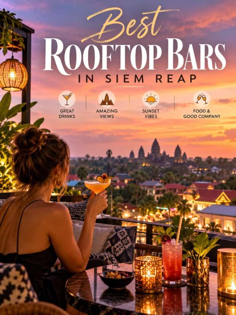 Best Rooftop Bars in Siem Reap