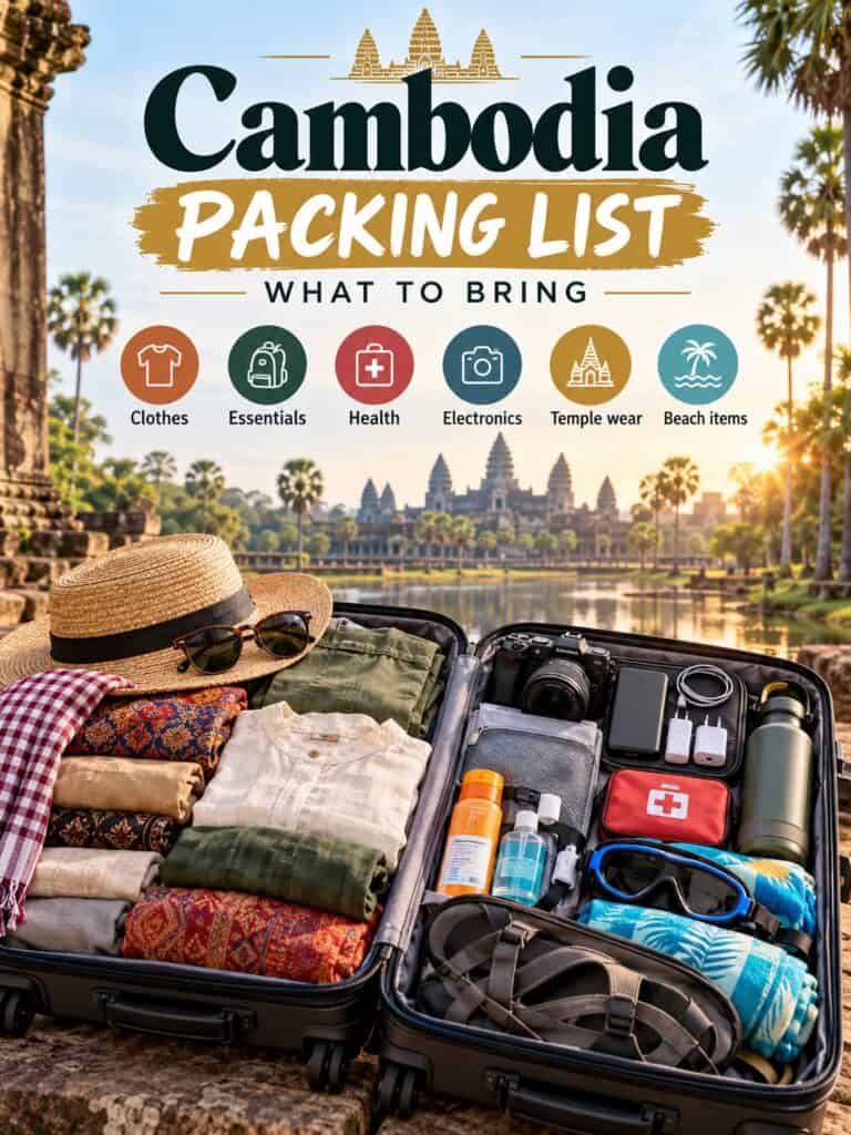 Cambodia Packing List What to Bring