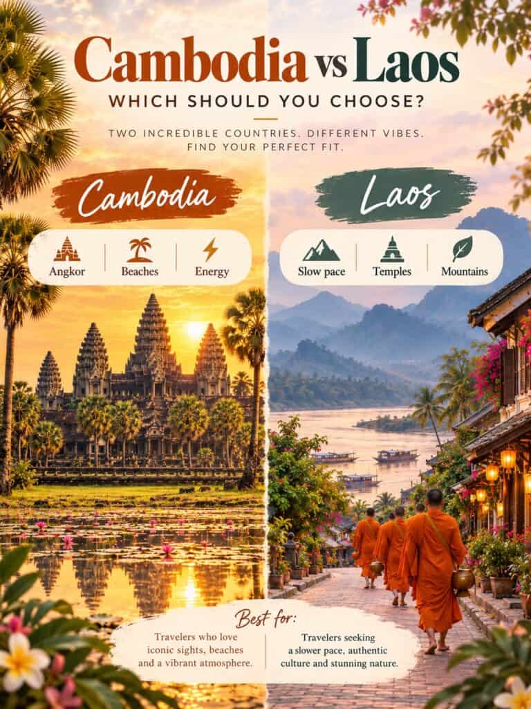 Cambodia vs Laos