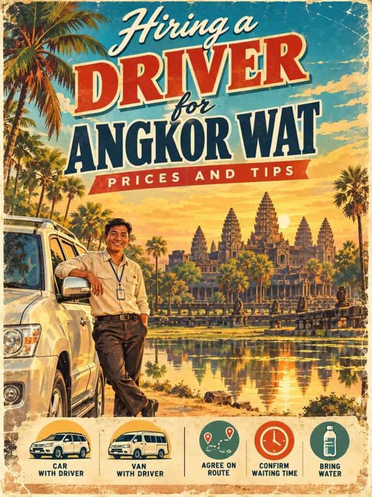 Hiring a Driver for Angkor Wat Prices and Tips