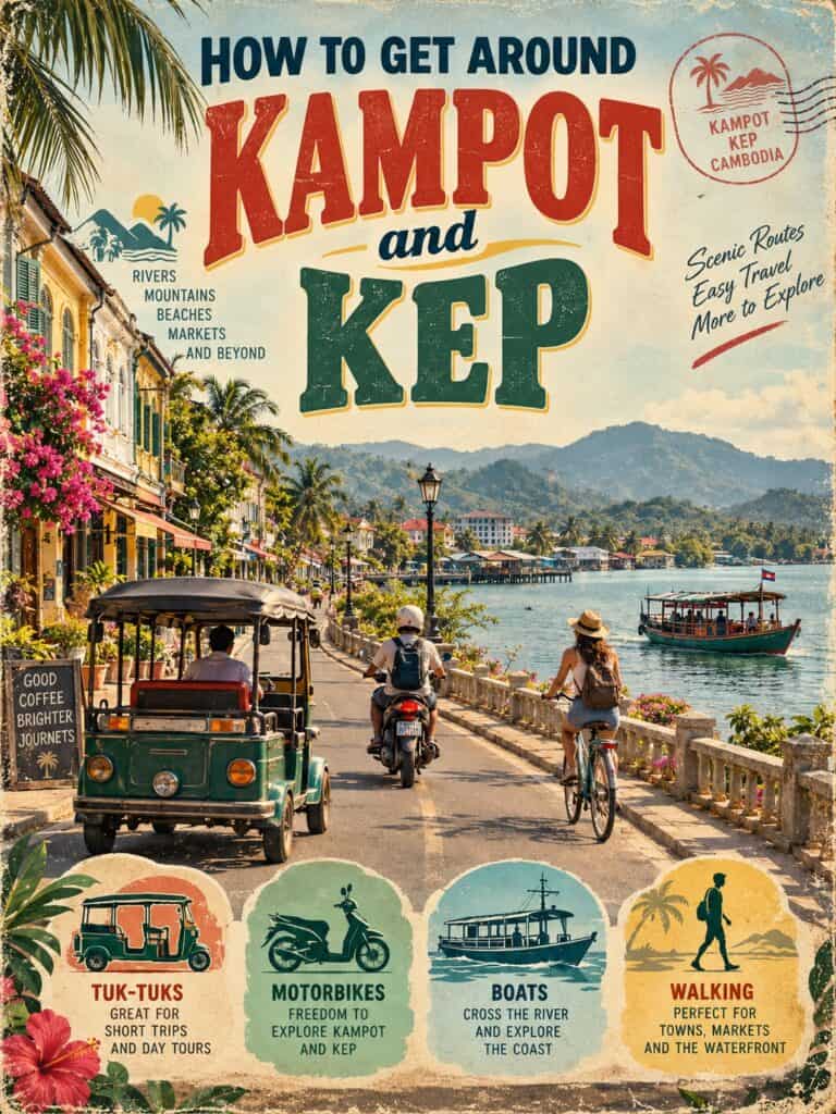 How to Get Around Kampot and Kep