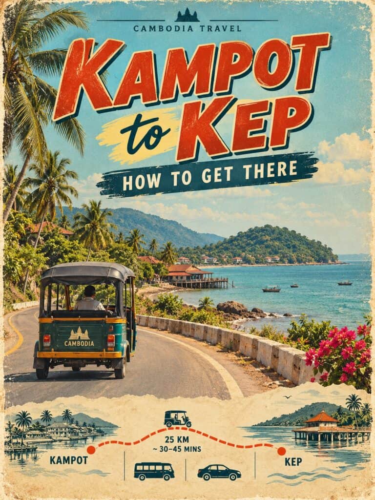 Kampot to Kep How to Get There