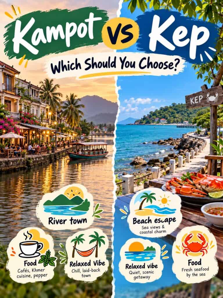 Kampot vs Kep