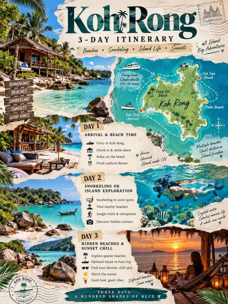Koh Rong 3 Day Itinerary