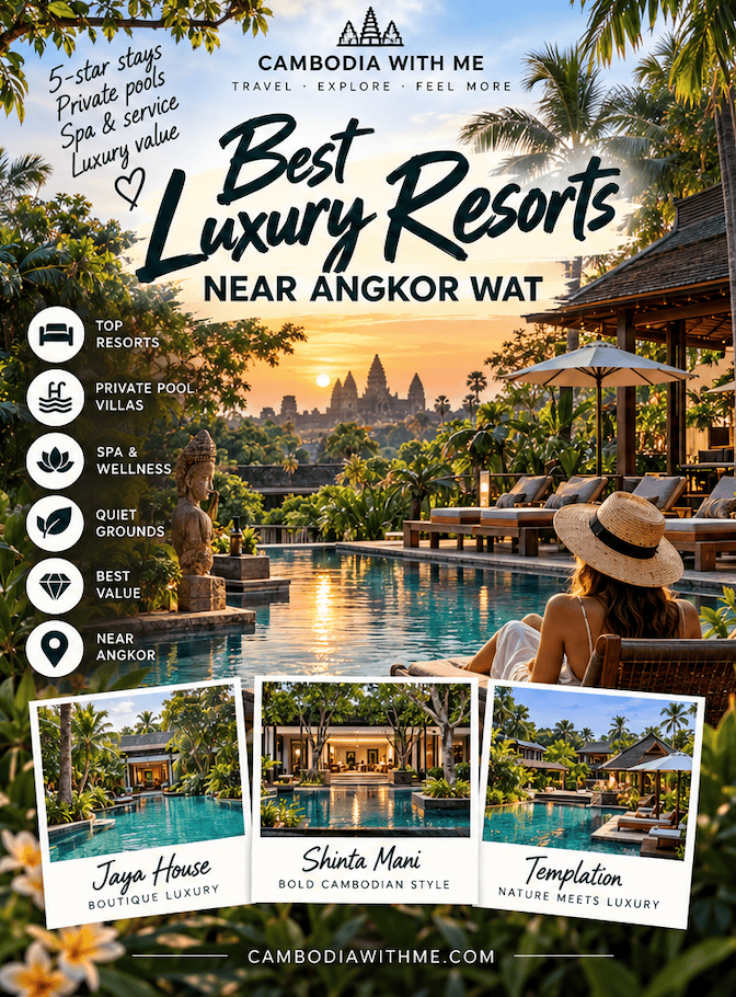 Luxury Resorts Near Angkor Wat