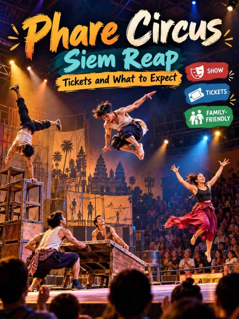 Phare Circus Siem Reap Tickets and What to Expect