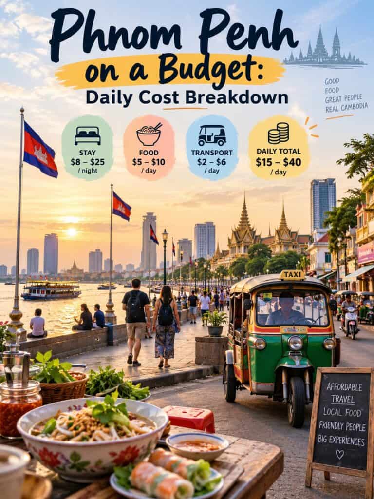 Phnom Penh on a Budget Daily Cost Breakdown