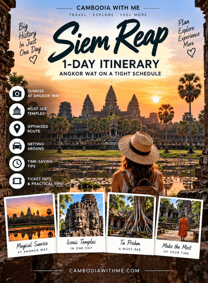 Siem Reap 1 Day Itinerary