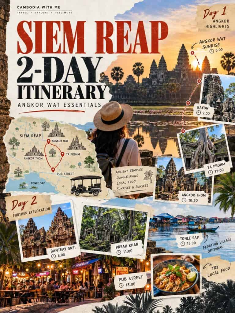 Siem Reap 2 Day Itinerary Angkor Wat Essentials