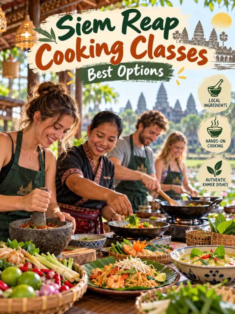 Siem Reap Cooking Classes Best Options