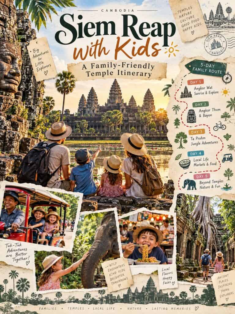 Siem Reap with Kids A Family Friendly Temple Itinerary