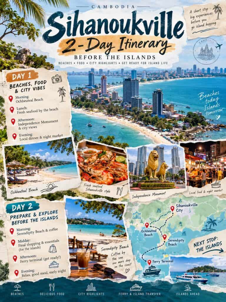 Sihanoukville 2 Day Itinerary Before the Islands