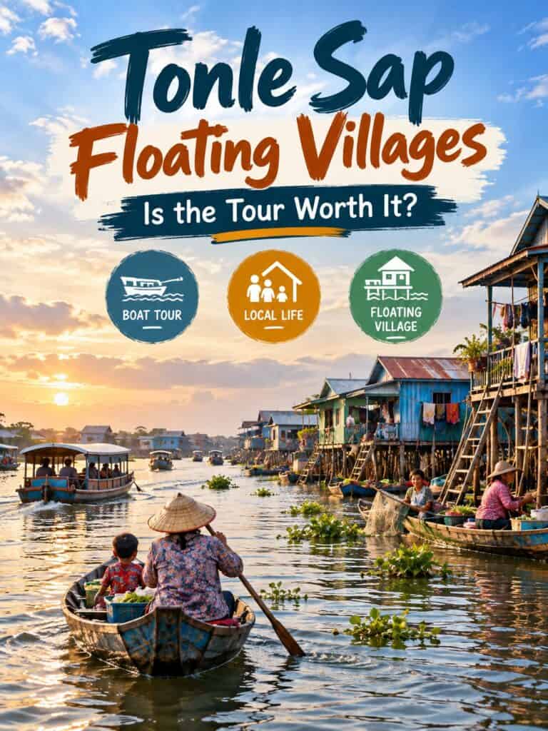 Tonle Sap Floating Villages Is the Tour Worth