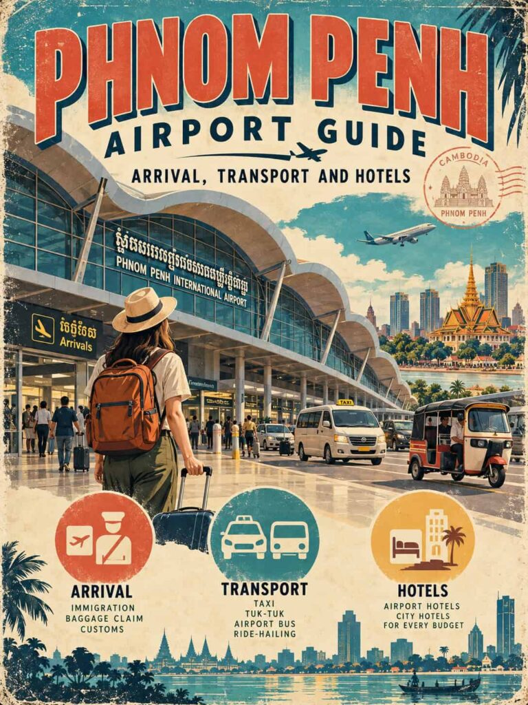 Phnom Penh Airport Guide Arrival Transport and Hotels