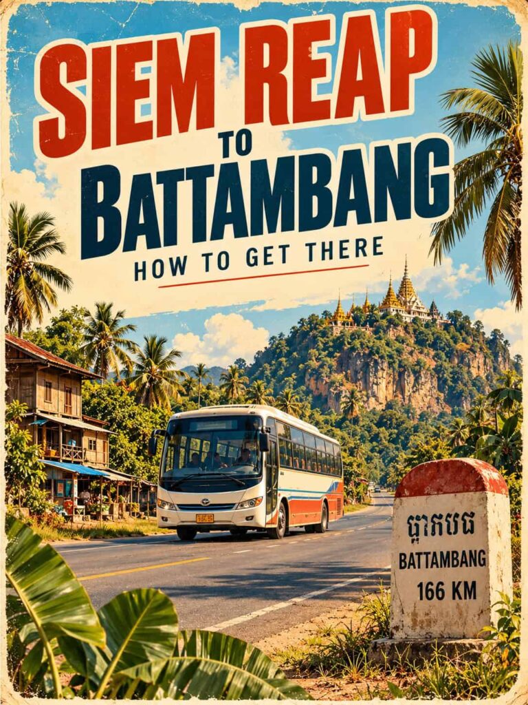 Siem Reap to Battambang How to Get There